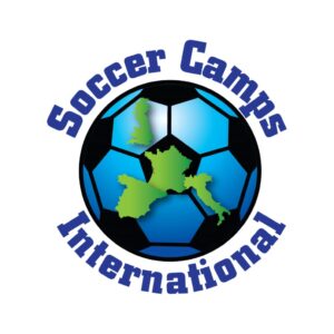 Fußballcamps International Logo. Offizielle Europa Fußballcamps und Fußballcamps für Jugendspieler - Fußballcamps International verbindet junge Sportler mit Elite-Clubprogrammen in England, Spanien, Frankreich, Italien und Portugal.