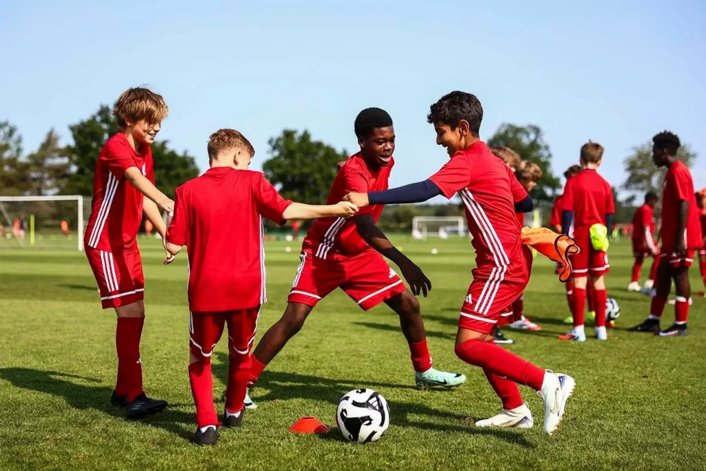 Campamentos de fútbol en Inglaterra para jugadores de todo el mundo.