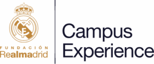 Logotipo oficial del campamento de la Fundación Real Madrid Campus Experience Madrid España